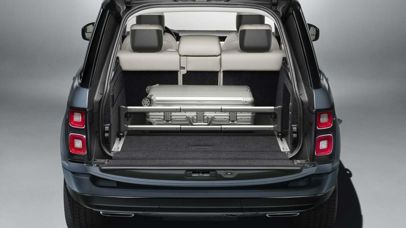 VPLGS0171 - Loadspace Retention Kit for Range Rover L405, Sport L494 and Discovery Sport - Side to Side Bars - Genuine Land Rover Image 2