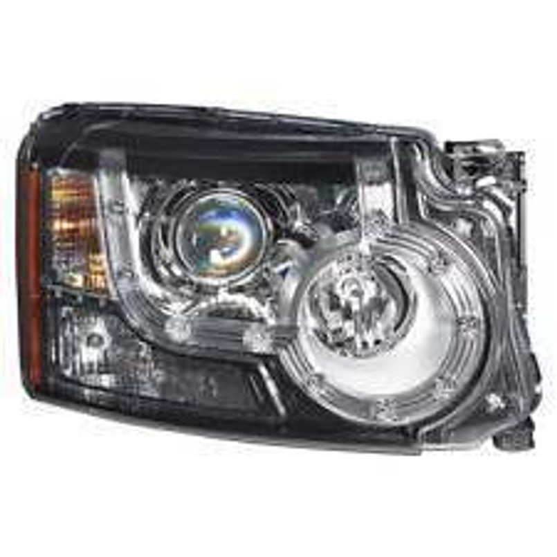 LR023527 - Discovery 4 Headlamp - Right Hand - For Left Hand Drive (Not NAS) - Halogen with Manual Levelling - Genuine Land Rover Image 1