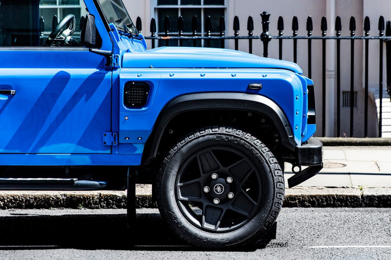 PKDEFENDERSUMPGUARD - Land Rover Defender Front Bumper Sump Guard - In Black Aluminium by Chelsea Truck Company Image 3