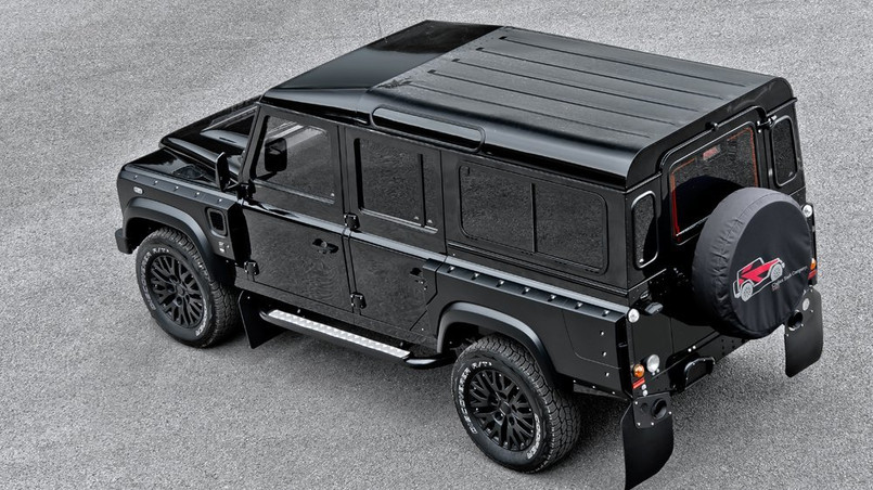 PKDEFENDERBODYKIT110 - Defender 110 Chelsea Truck Front and Rear Wide Wing Panels with Integrated Vents and Bolt Apertures Image 6