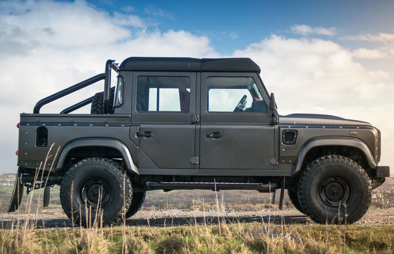 PKDEFENDERBODYKIT110 - Defender 110 Chelsea Truck Front and Rear Wide Wing Panels with Integrated Vents and Bolt Apertures Image 13