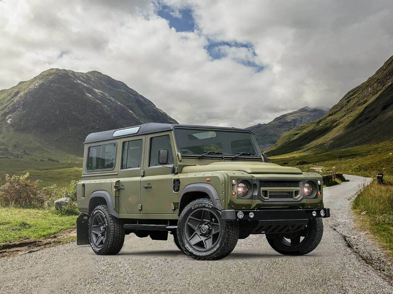 PKDEFENDERBODYKIT110 - Defender 110 Chelsea Truck Front and Rear Wide Wing Panels with Integrated Vents and Bolt Apertures Image 18