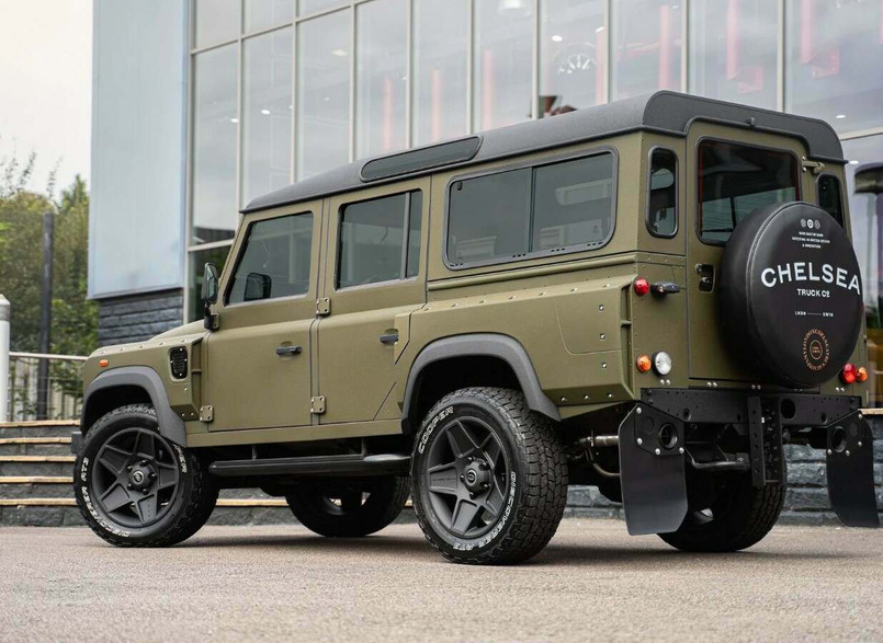 PKDEFENDERBODYKIT110 - Defender 110 Chelsea Truck Front and Rear Wide Wing Panels with Integrated Vents and Bolt Apertures Image 22