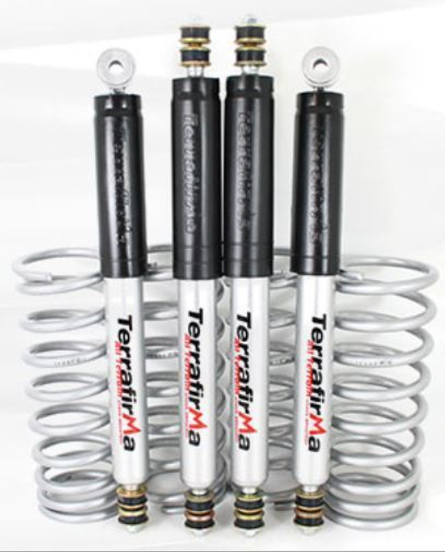 TF197 - Terrafirma All-Terrain Heavy Load Standard Height Suspension Lift Kit - For Defender 90, Discovery 1 and Range Rover Classic Image 1