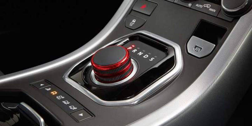 VPLVS0180 - Range Rover and Land Rover Gear Rotary Selector  - Anodised Red Upgrade - Genuine Land Rover Image 1