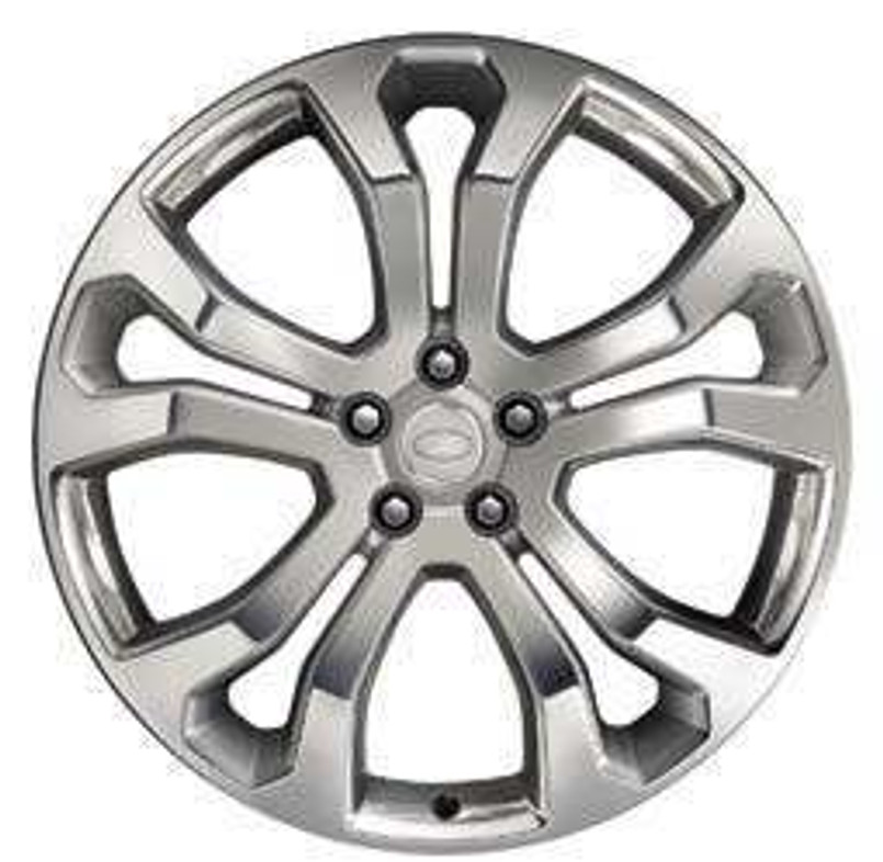 VPLWW0086 - Range Rover Sport L494 Wheel - 22 inch 5 Split Spoke Alloy Wheel in Machine Polished Finish - Style 23 - Genuine Land Rover Image 1