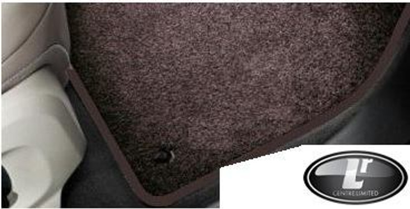 LR041634 - Range Rover Sport L494 Premium Carpet Set - Left Hand Drive in Espresso with Leather Edging - Genuine Land Rover Image 1