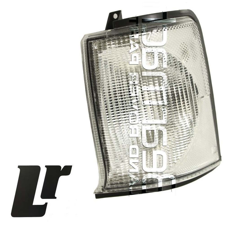 XBD100880W - Clear Front Indicator for Discovery 2 (1998-2004) - Left Hand - Clear Lens with Orange Indicator Bulb Image 1
