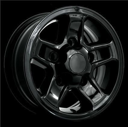 LR023391BLK - Defender Boost Alloy In Gloss Black - 16 x 7 - Will Fit Defender, Discovery 1 and Range Rover Classic******* LASTONE IN STOCK TO CLEAR********** Image 1