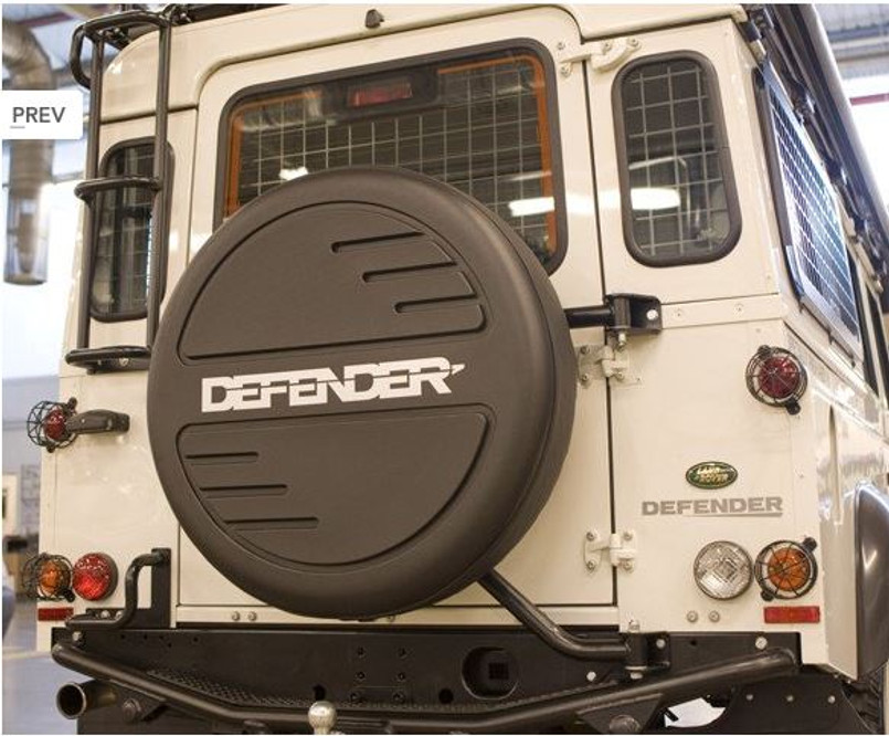 214-MASWC -  Mantec Rear Door Swing away Spare Wheel Carrier for Land Rover Defender - Fits All Safari Rear Doors 1984-2016 (Doesn't Fit Half Door Tailgates - conversion kit available 216-MASWC) Image 5