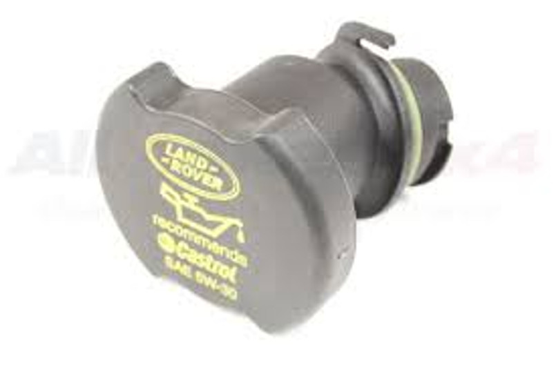 LR053016 - Oil Filler Pipe and Cap for 2.7 & 3.0 TDV6 and 3.6 & 4.4 TDV8 - Fits Range Rover L322, L405, Sport, Velar Discovery 3, 4 & 5 - Genuine Land Rover Image 1