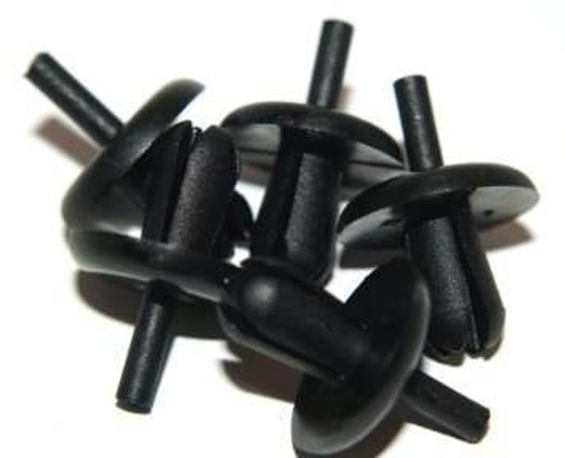 LRC1010 - Defender Eyebrow Wheel Arch Clips / Rivets - up to 2006 - Pack of 50 AFU1075 - Bulk Buy Discount Image 1