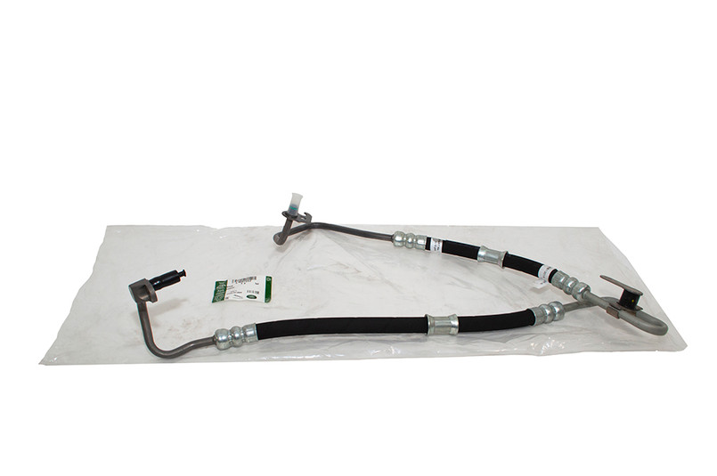 LR057237 - Discovery 3 & 4 Power Steering Pressure Hose - Right Hand Drive - From Pump to Rack - Fits from 2007-2018 - TDV6 - Fits 2.7 & 3.0 Image 1