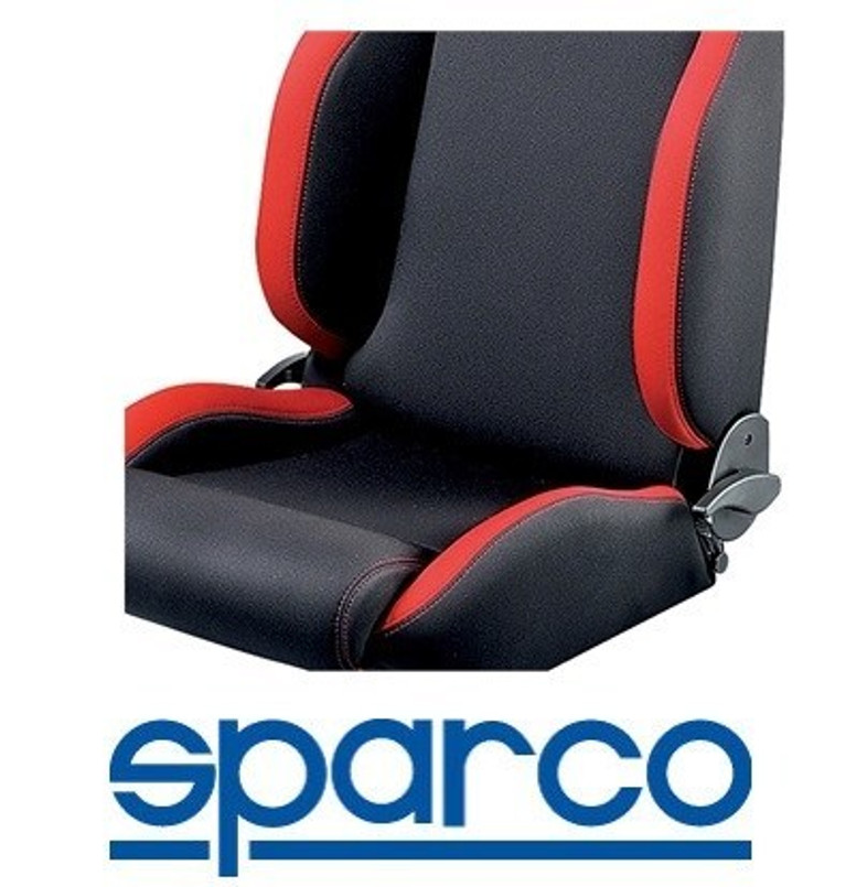 DA7305 - Sparco Seat - R100 - For Land Rover Defender - Come in Black and Red Trim (Requires Mounting and Fitting Kit) Image 2