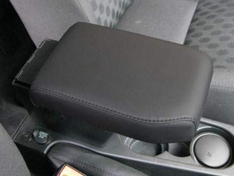 DA5104 - Cubby Box - Black With Real Leather (LHD) - For Freelander 2 up to 2012 Image 1