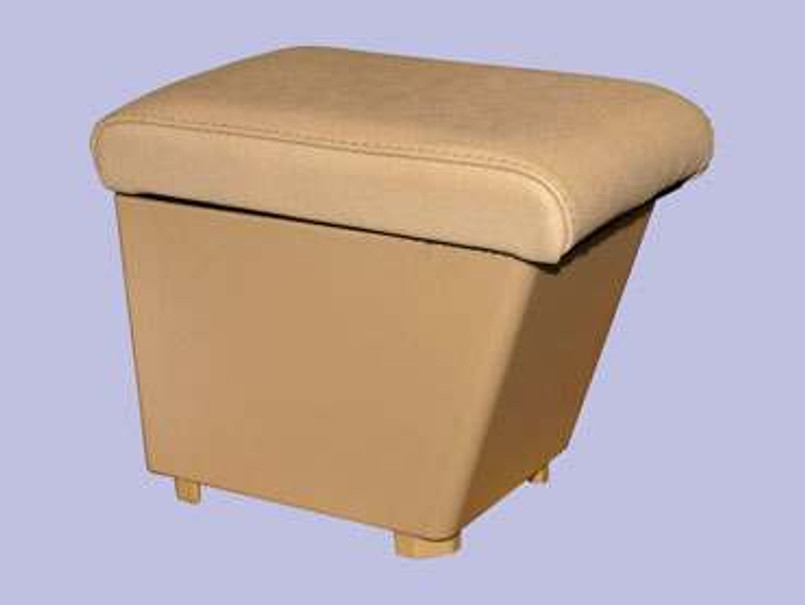 DA5111 - Cubby Box - Alpaca Leather (RHD & LHD) - For Freelander 2 up to 2012 with factory fitted armrests Image 1