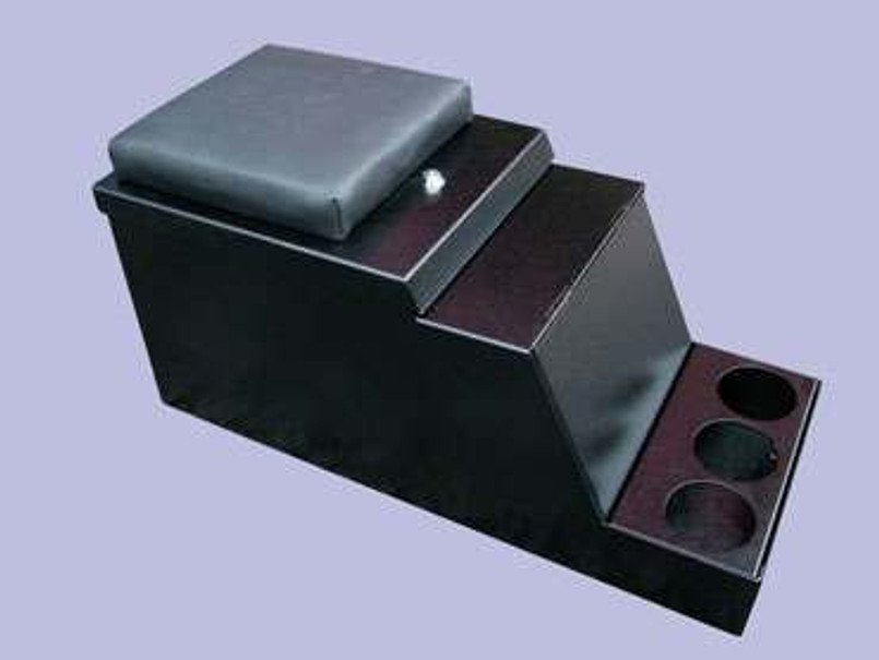 DA2149 - Security Cubby Box - Black With Grey Top Image 1