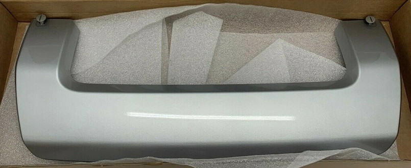 LR059945 - Rear Bumper Lower Valance Cover for Range Rover Sport L494 - Indus Silver - For Vehicles with Tow Equipment (Fits up to HA999999 Chassis Number) Image 1