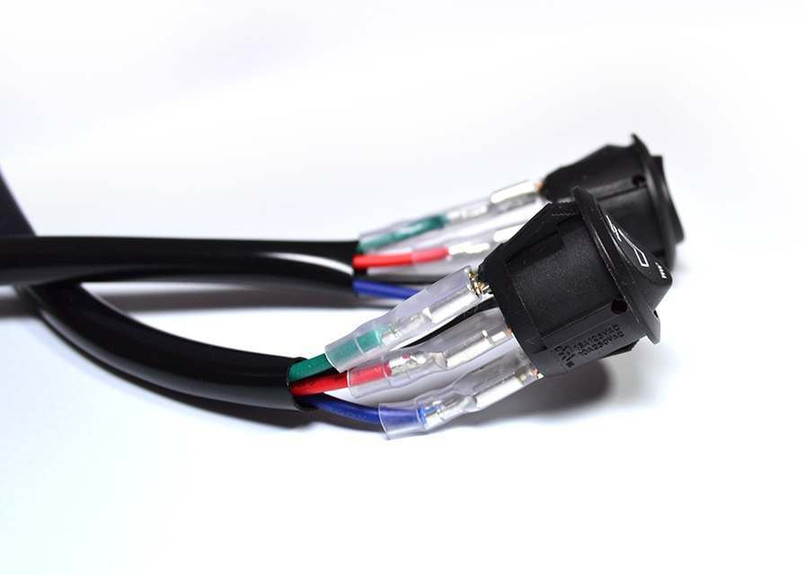 EXT010-2 - Defender 2020 onwards Seat Heaters (Pairs only) including wiring loom & high/low Switches - By Exmoor Trim  Image 3