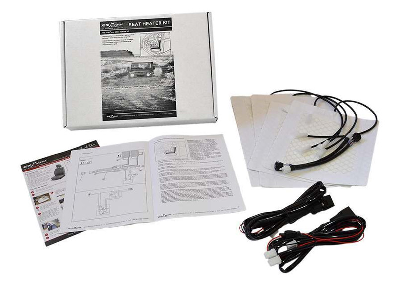 EXT010-2 - Defender 2020 onwards Seat Heaters (Pairs only) including wiring loom & high/low Switches - By Exmoor Trim  Image 6