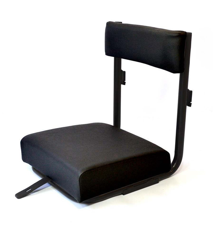 EXT058-BV - Radio Operator Seat Black Vinyl - By Exmoor Trim Image 1