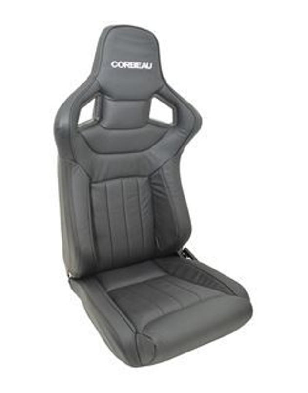 DA7311 - Defender Corbeau Sportline RRS Low Base Seats - Comes as a Pair - In Dakota Leather (Requires Mounting Kit) Image 1