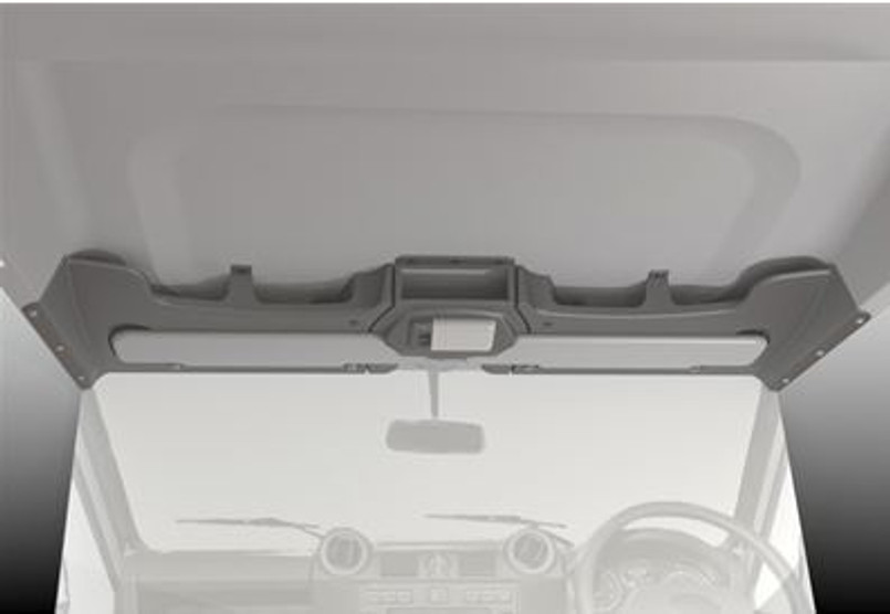 DA4629 - Centre Roof Console and Storage for Land Rover Defender - By Mud Stuff - Comes in Grey Image 3