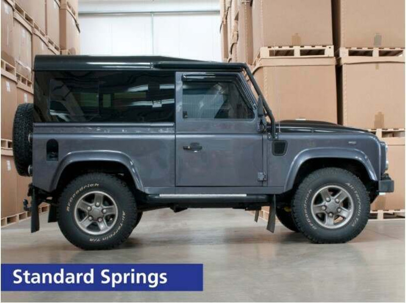 DA4564 - Britpart Performance Rear Springs - Lowered 1" (25mm) - Defender, Discovery 1 and Range Rover Classic Image 3