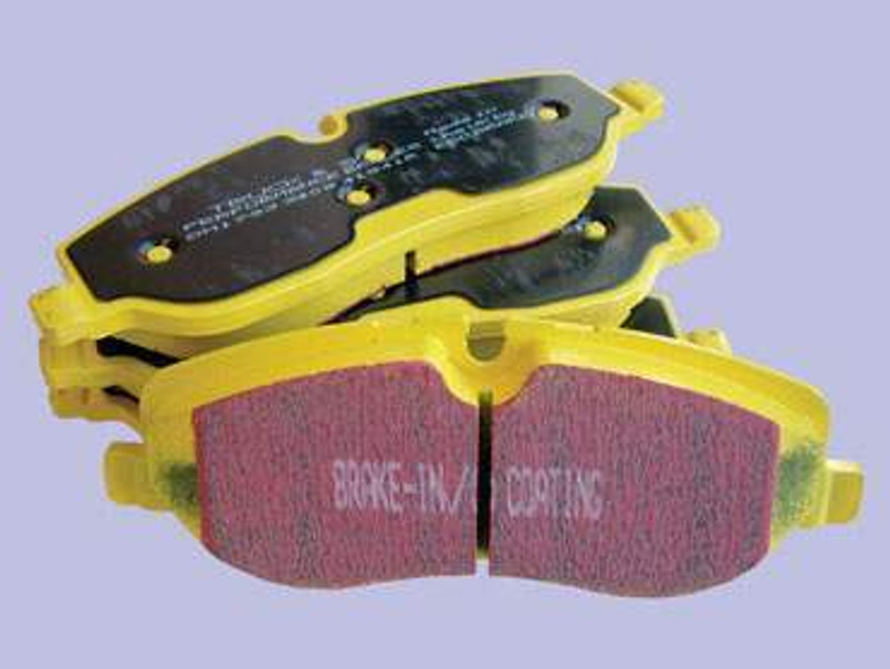 DA4844 - EBC Yellow Stuff Front Brake Pads - For Discovery 4, Range Rover L405 and Range Rover Sport 2010 Onwards - Relates to LR051626 (Non-Brembo) Image 1