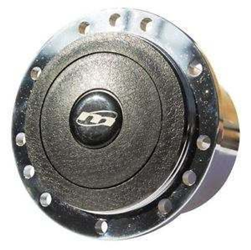 DA4660C - Defender Steering Wheel Boss by Mountney in Chrome - Centre Piece with 48 Splines Image 1