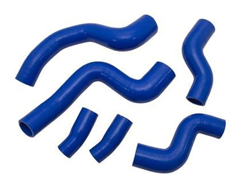DA4579 - Range Rover Sport TDV8 Silicone Intercooler Hoses - Six Piece Kit in Blue Image 1