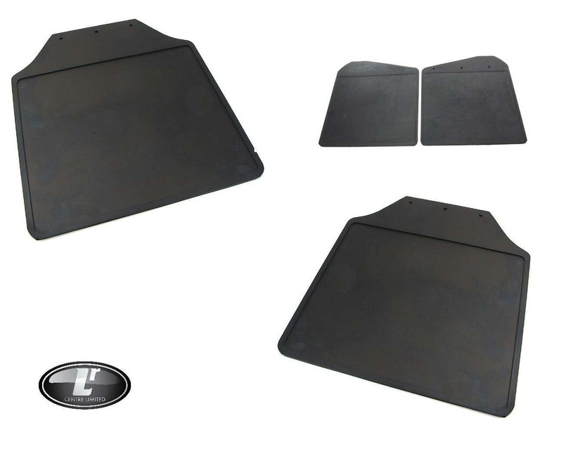 LRC1064 - Defender Front and Rear Mudflap Kit - Both Front and Rear Pairs for Defender 110 or 130 Image 1