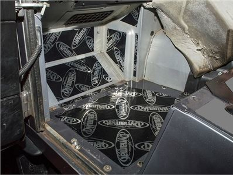DA8083 - Dynamat Xtreme Sound Proofing for Land Rover Defender Puma - Footwells - Fits from 2007 Onwards Image 1