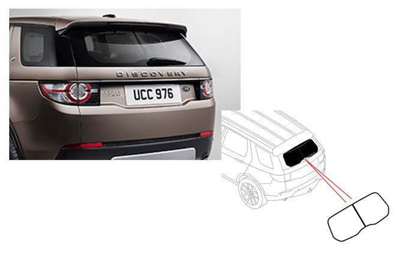 VPLCS0296 - Sunshade for Discovery Sport Rear Screen - Genuine Land Rover Image 1