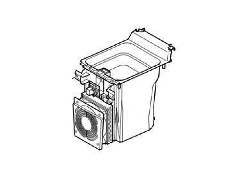 LR075160 - Cubby Box with In-built Cool Box for Discovery 4 and Range Rover Sport 2009-2012 - Genuine Land Rover Image 1