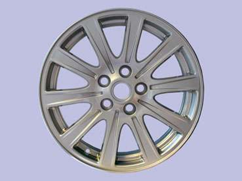 RRC505360MNH - 10 - Spoke Alloy Wheel in Silver Sparkle Finish - 18" x 8 - For Range Rover Sport and Discovery 3 and 4 - Genuine Land Rover Image 1