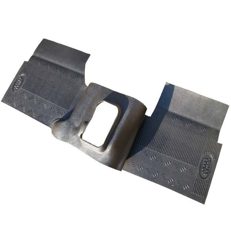 ETL100430 - Defender Front Rubber Mat Set - Genuine Land Rover - Fits Vehicles from 1994-2006 - All R380 Gearbox Defenders Image 1