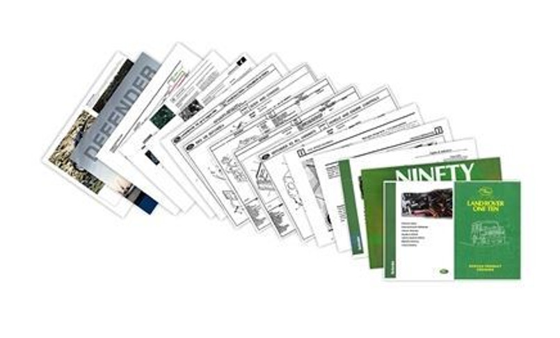 LTP3003USB - Land Rover Defender 1983-2006 - Land Rover Original Technical Publications USB - For Land Rover 90, 110, 127 and Defender 90, 110 & 130 Image 2