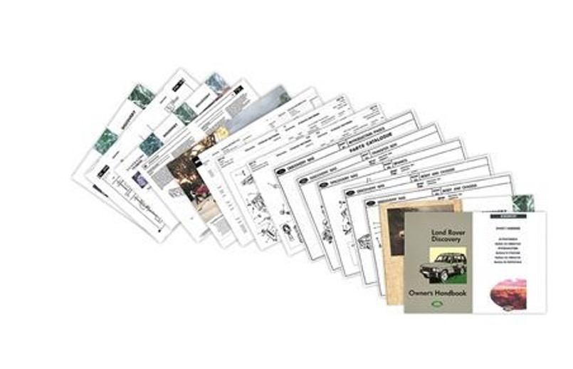 LTP3004USB - Land Rover Discovery 1 - Land Rover Original Technical Publications on USB Stick - For Discovery 1989-1998 Image 2