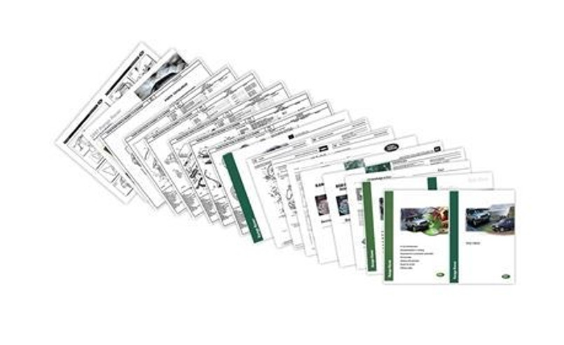 LTP3005USB - Range Rover P38 - Land Rover Original Technical Publications USB - For Range Rover 1995-2001 Image 2