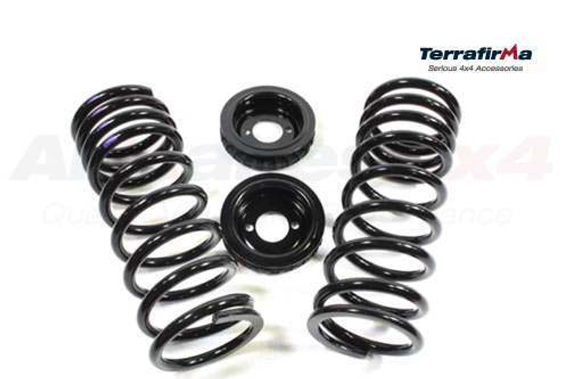 TF225 - Discovery 2 Rear Coil Spring Conversion Kit by Terrafirma - Standard Height Springs Image 1