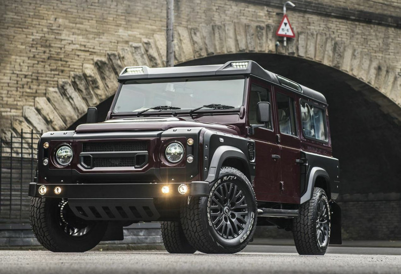 WACDF8151M1C-2 - Kahn Design - Defender 1983 Defend Alloy Wheel in Matte Black - 8 x 18" - Single Wheel - Chelsea Truck Co Image 3