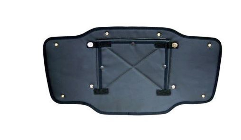 DA2160BLACK - Radiator Muff for Land Rover Series 3 & Late 2A - In Black Image 1