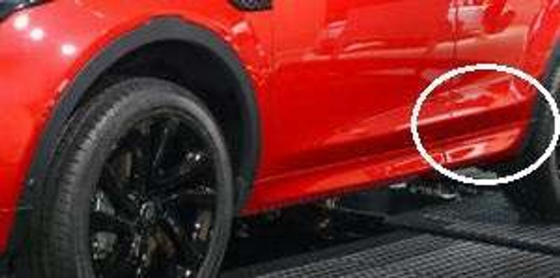 LR080966 - Discovery Sport Rear Door Moulding - Left Hand - Dynamic Vehicles from 2016 (From VIN GH000001 to GH620954) - Genuine Land Rover Image 1