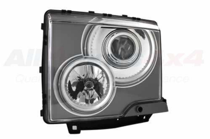 XBC000750 - Left Hand Headlamp for Range Rover L322 - Fits Right Hand Drive from 2002-2005 - Halogen Headlamp - Genuine Land Rover Image 1
