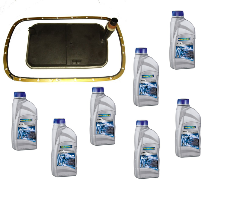 THE500031KIT - Automatic Transmission Filter and Fluid Kit - Gearbox Filter, Gasket and Oil - For Range Rover L322 TD6 3.0 Diesel with 5 Speed Auto Box Image 1