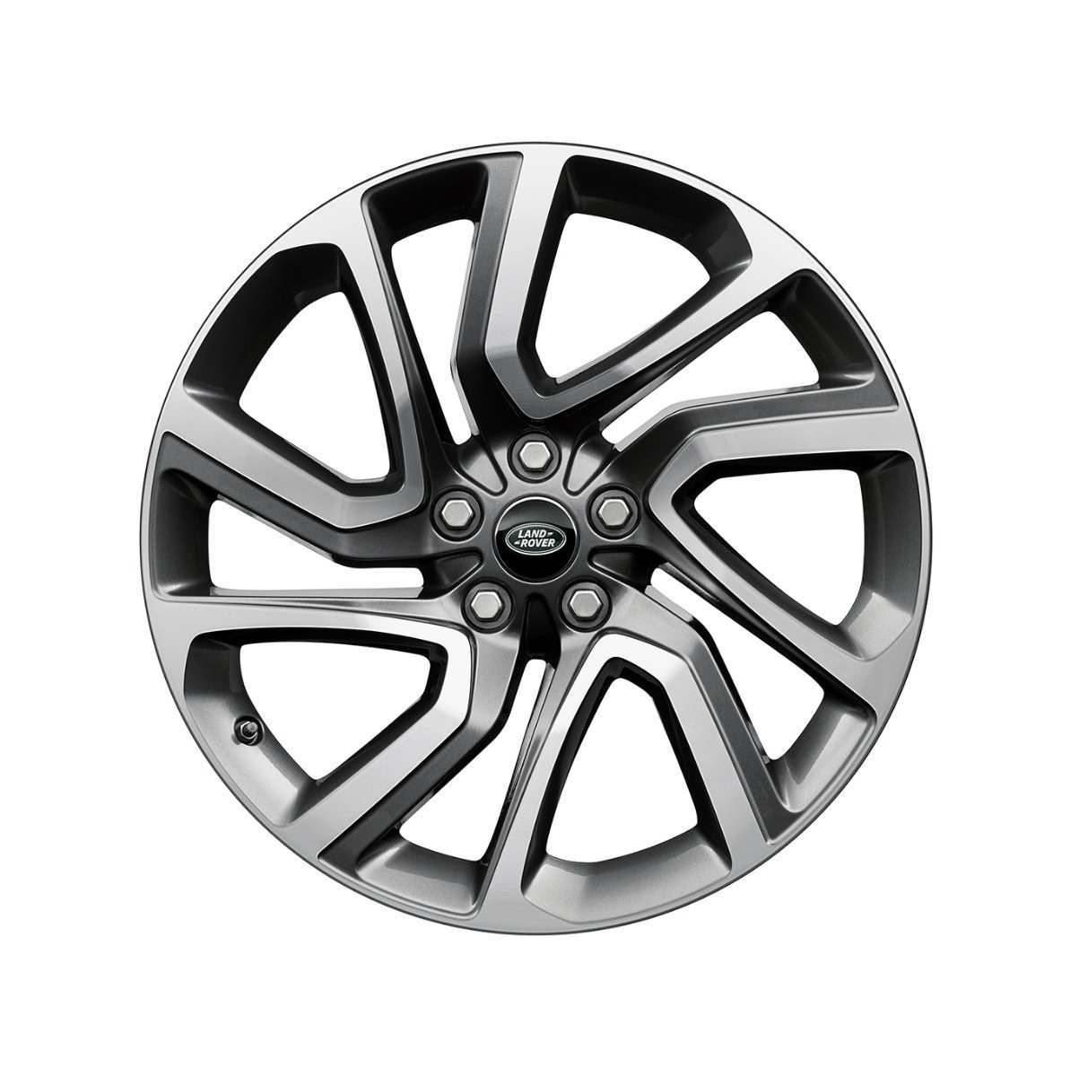 LR099143 - Range Rover Sport L494 Wheel - 21 inch 5 Spoke Alloy Wheel in Diamond Turned Finish - Style 5085 - Genuine Land Rover Image 1