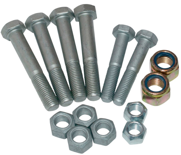 DA7200 - Defender Front Suspension Nut and Bolt Kit - For Radius arms & Panhard Rod - Fits 1994-1998 LA930456 to WA159806 Image 2