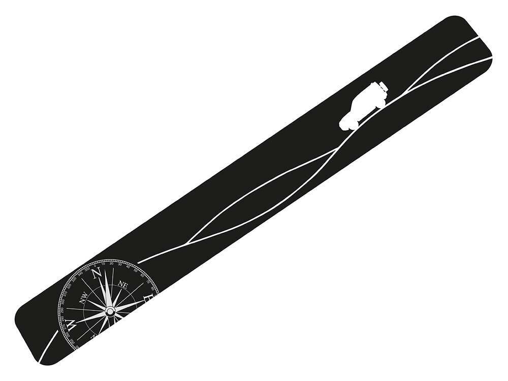 STICKER-COMPASS - Britpart Sticker for Land Rover Defender Spare Wheel ...