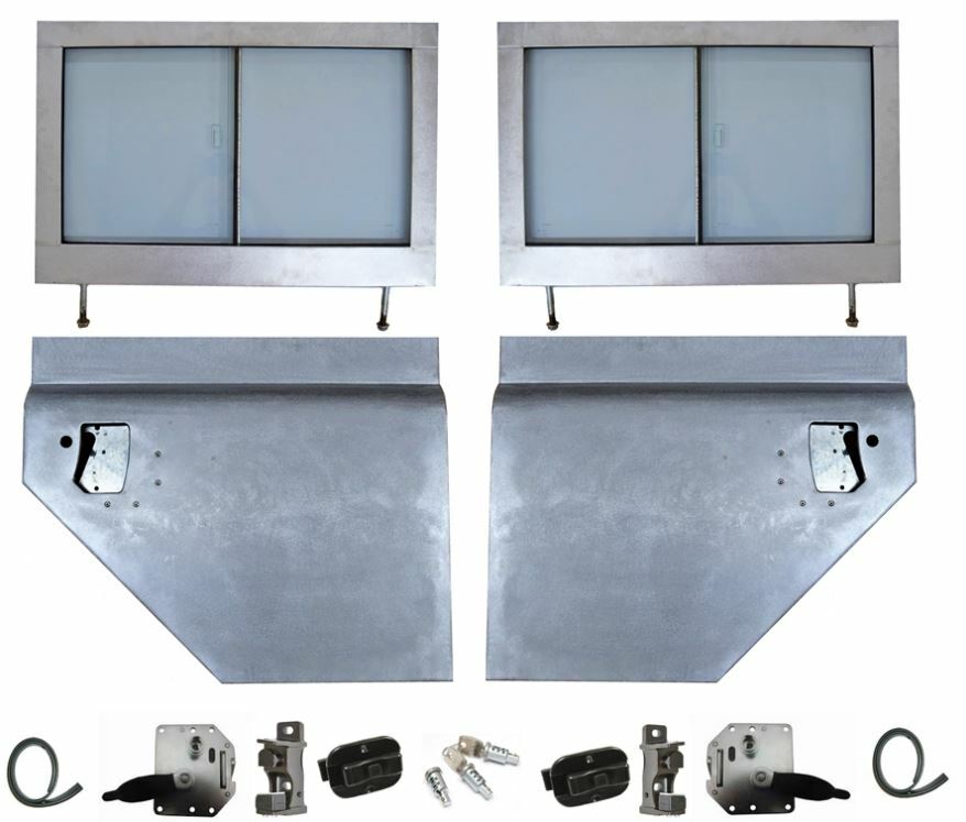 LRC2408 - Rear Side Defender Door Conversion Kit - Pair of Rear Doors ...